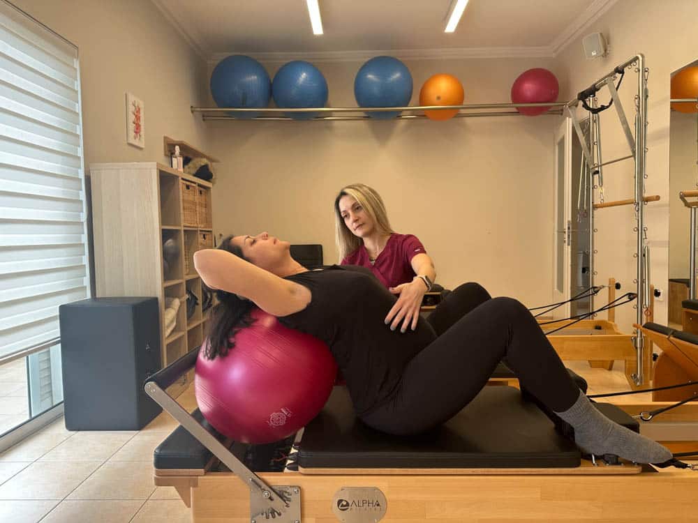 pilate reformer εγκυμοσύνη - άσκηση 7